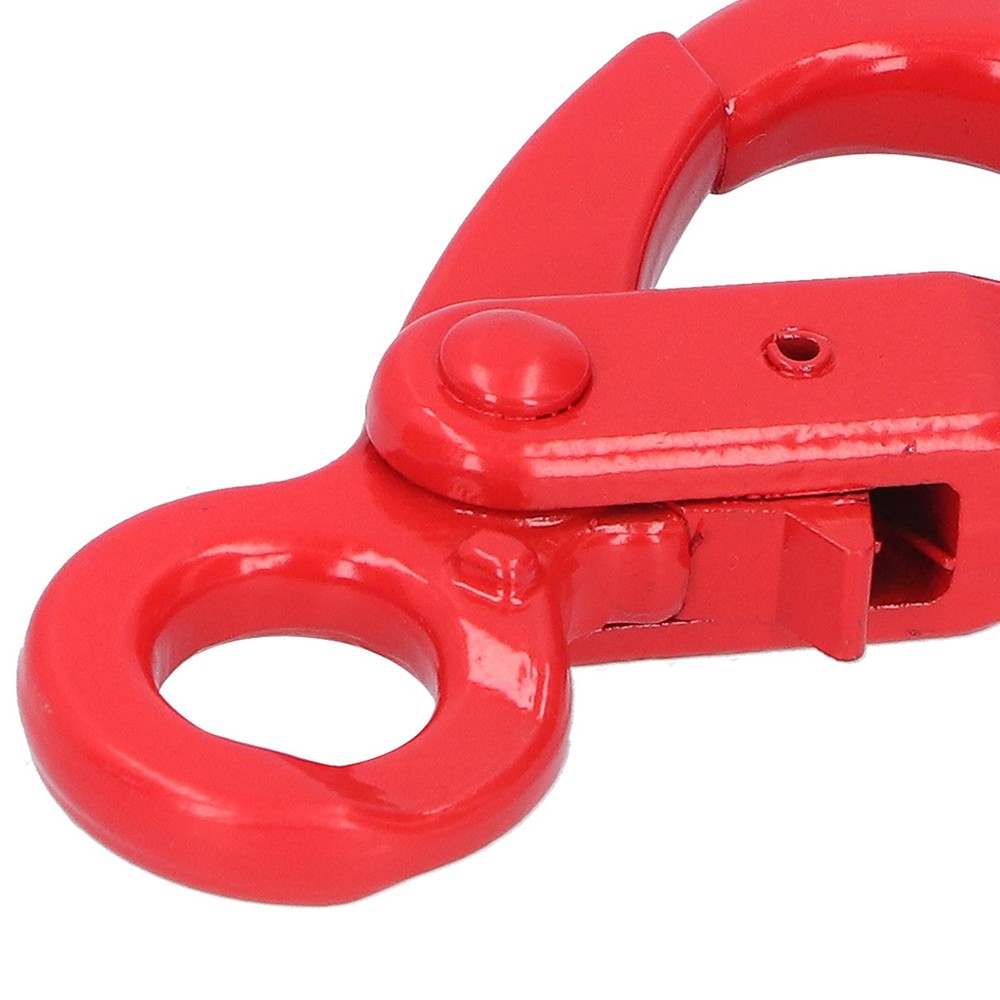 Slip Hook Safty Lock Self Locking Eye Type Lifting Hooks Working Tension 1.12T❀