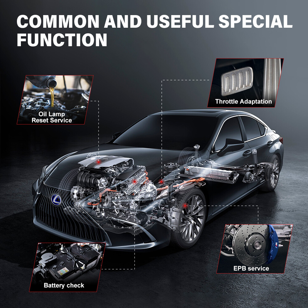 ANCEL BD500 Auto OBD2 Scanner BT Car Diagnostic Tool All System Code Reader