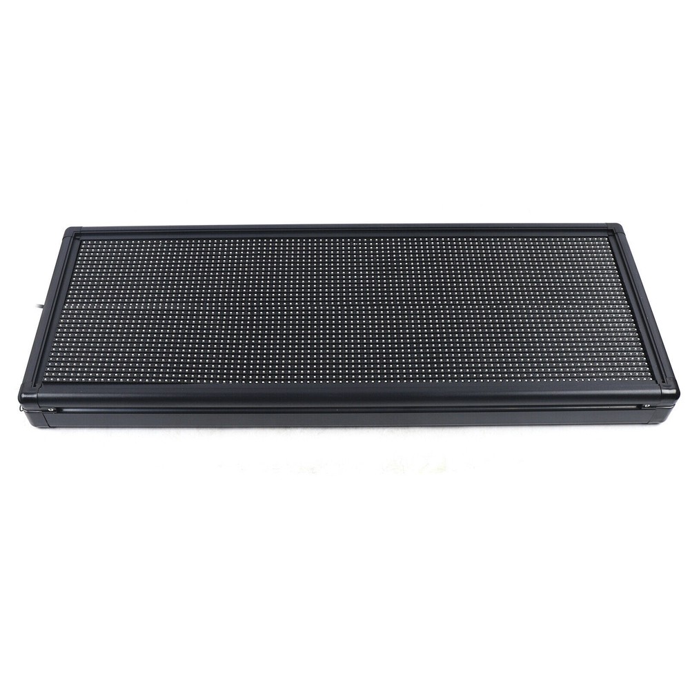 LED Sign 40"x15" 3Color Programmable Scrolling Message Display Board Advertising