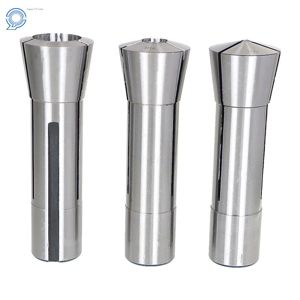 Metric 1/32" - 1" R8 Collet Set Fractional 29 Piece High Quality For Bridgeport