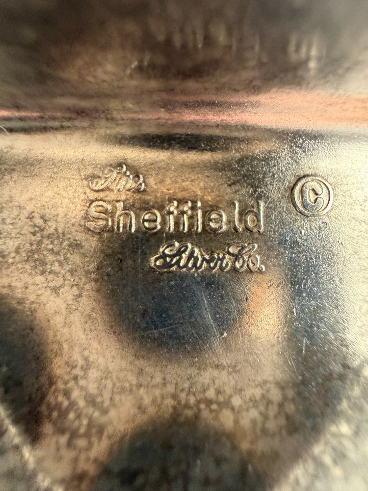 VTG - Silver Plate Bookmark, Sheffield Silver, Made in Italy, Old World Bookmark