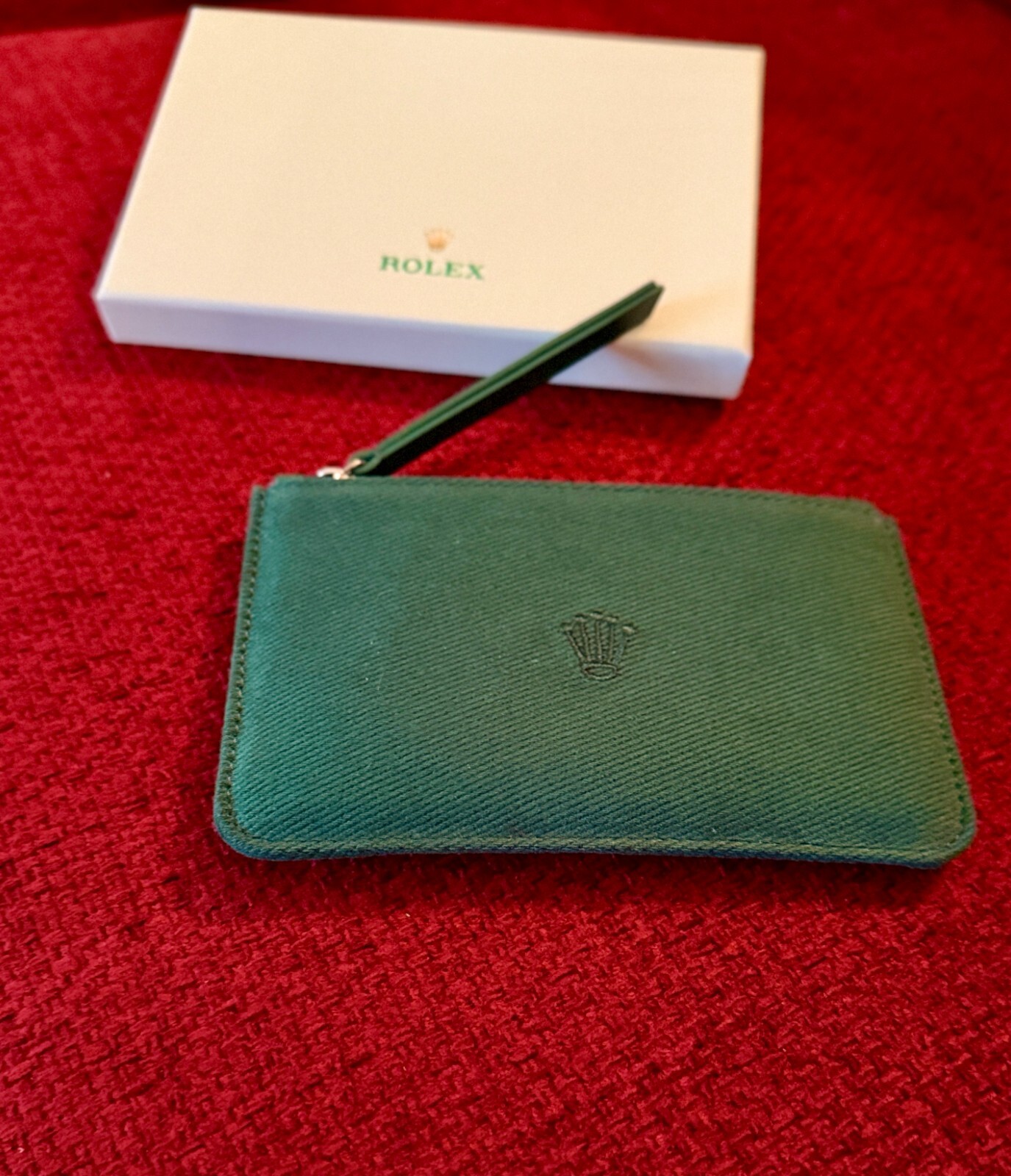 New Rolex Green Submariner Watch Travel Pouch - New Boxed |VIP Advertising Gift