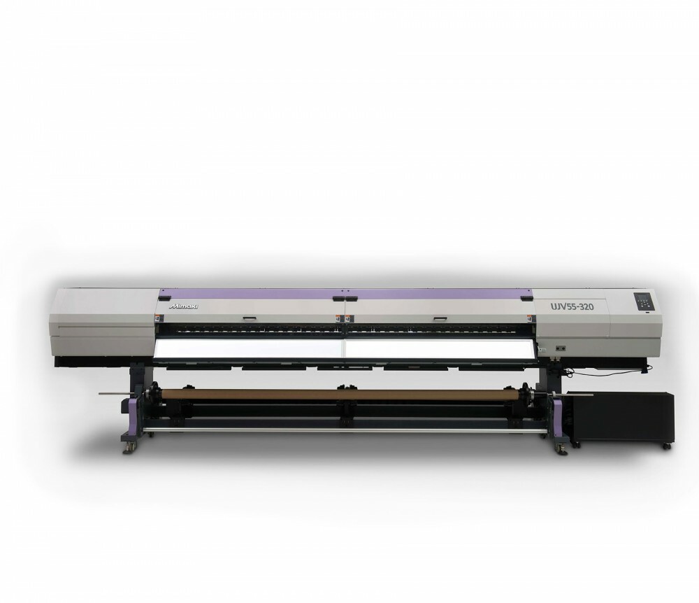 MIMAKI UJV55-320 LED UV LARGE FORMAT PRINTER