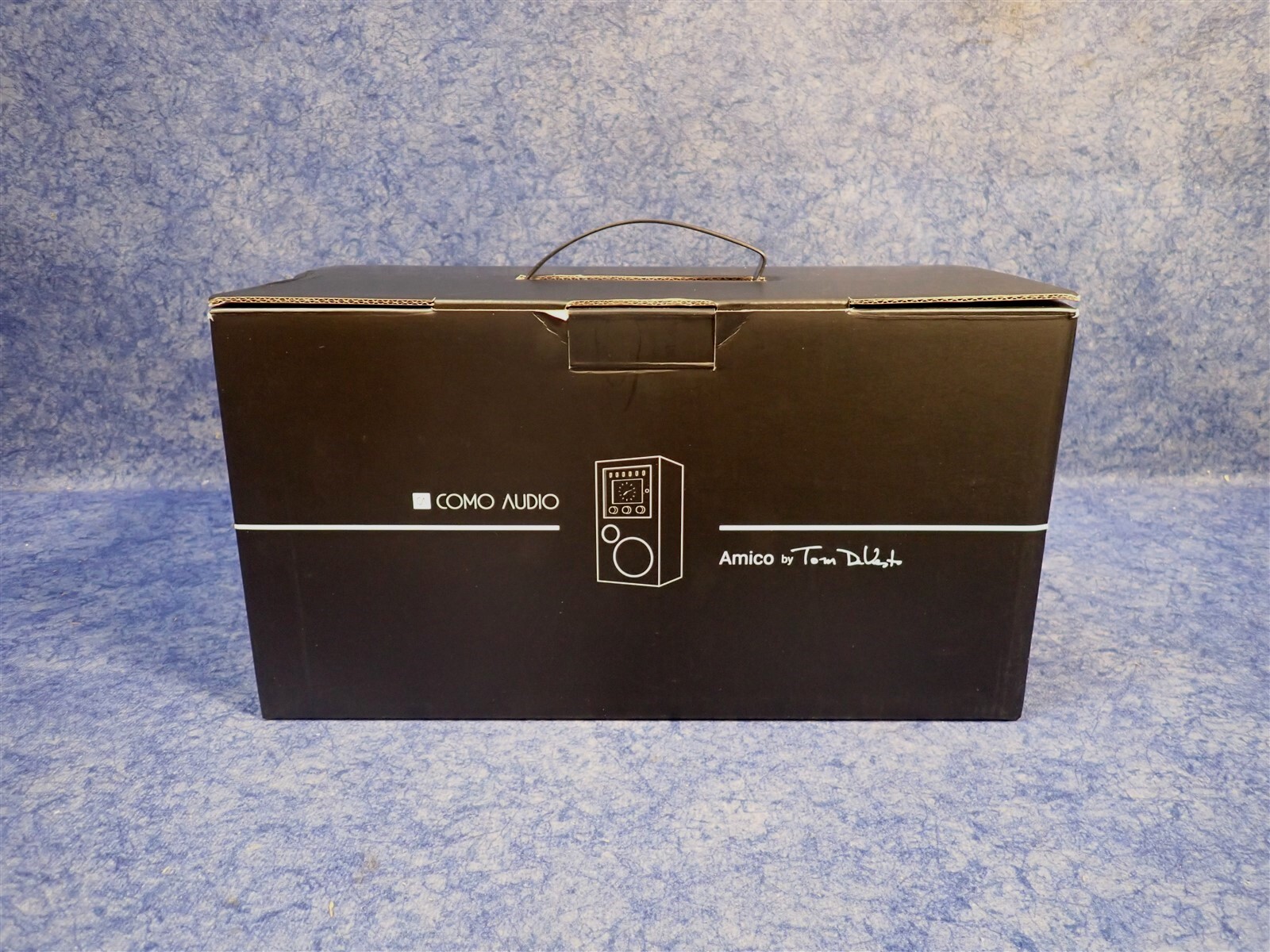 NEW Como Audio Amico AMTBEK EK Portable Wireless Smart Speaker System Teak/Black