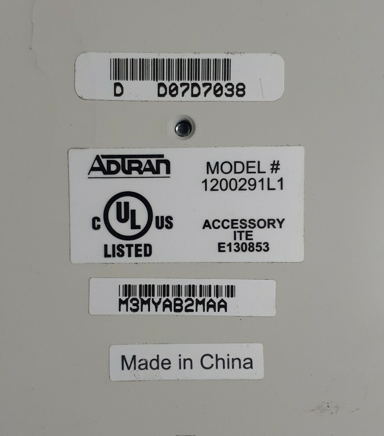 Adtran 1200291L1 28 Port Patch Panel Untested