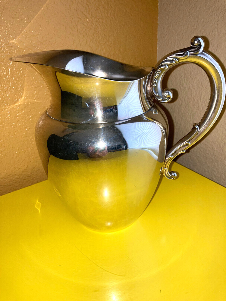 William A. Rogers Silverplate Water Pitcher