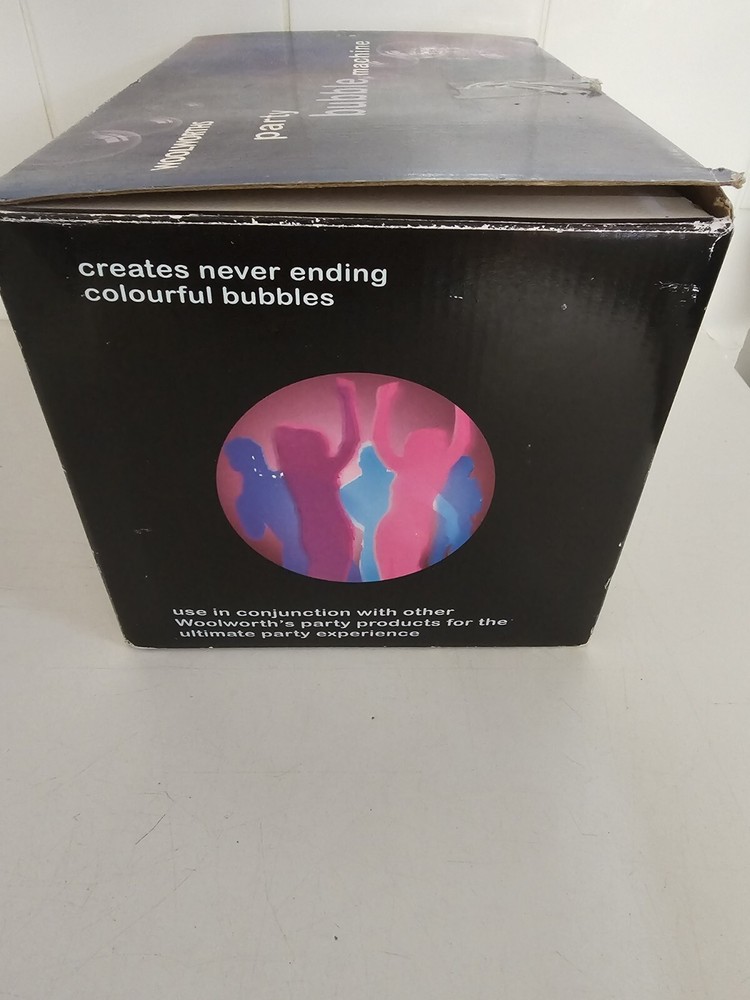 Vintage Woolworths Party Bubbles Machine