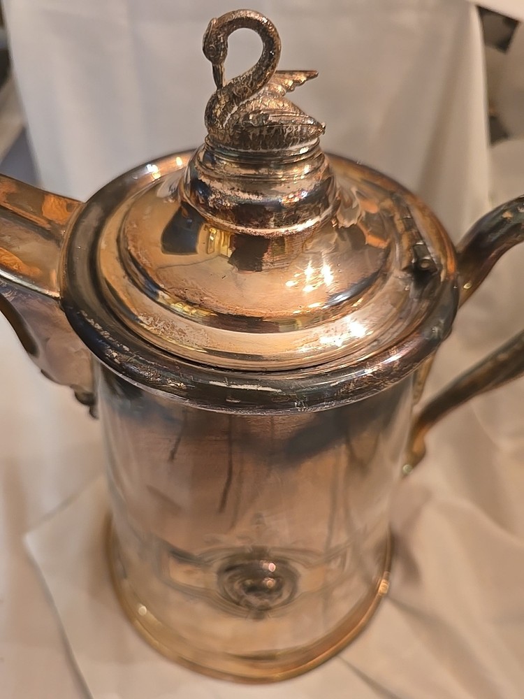 1858 Meriden Brittania Co Silverplate Pitcher