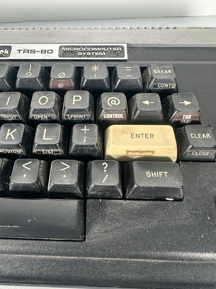 Radio Shack TRS-80 Computer Powers On No. 26-1104. Lowercase Modification Kit