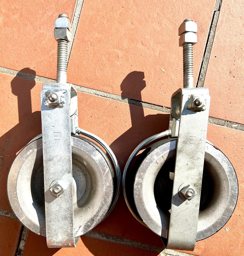 TWO (2) NEW GMP 74055 CABLE BLOCK ASSEMBLIES MODEL "E" WITH HALOS