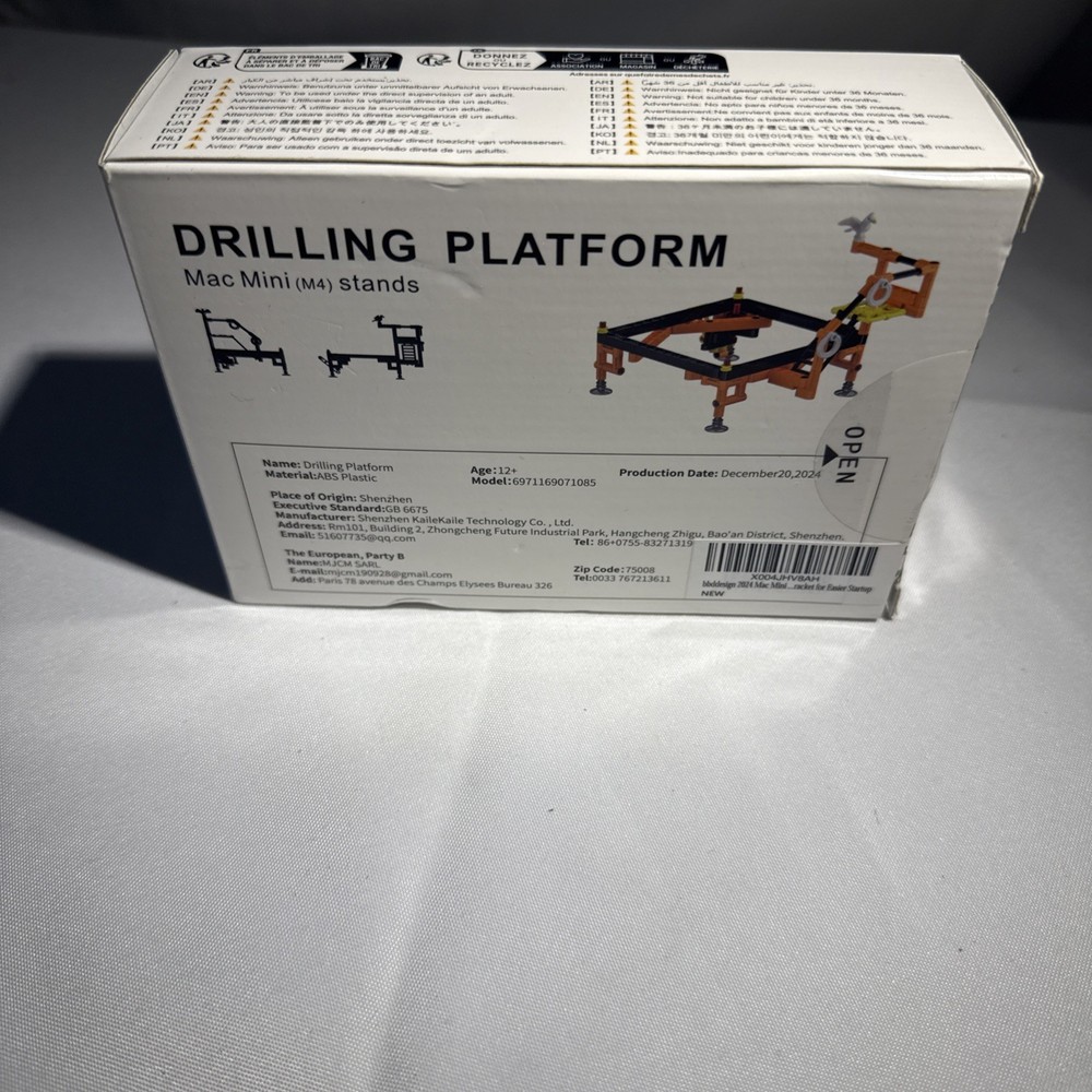 Drilling Platform Theme Desktop Support Holder For Mini Desktop Computer Stand