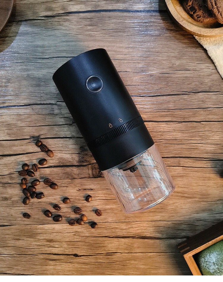 New Portable Ceramic Electric Coffee Grinder with TYPE-C USB Charge