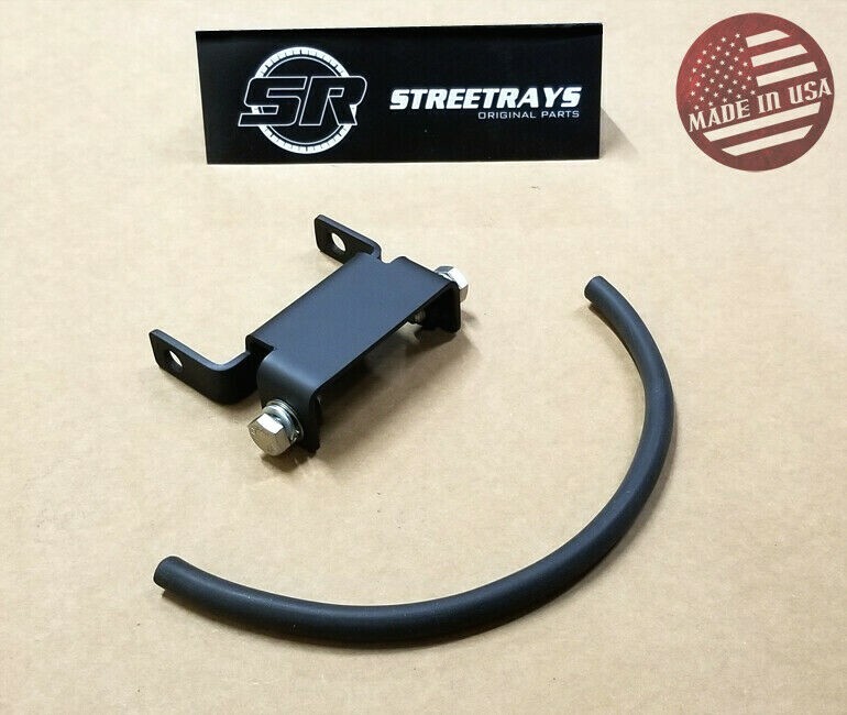[SR] 96-18 Harley Davidson Dyna 1.5" Tank Riser Bracket Extension Kit (BLACK)