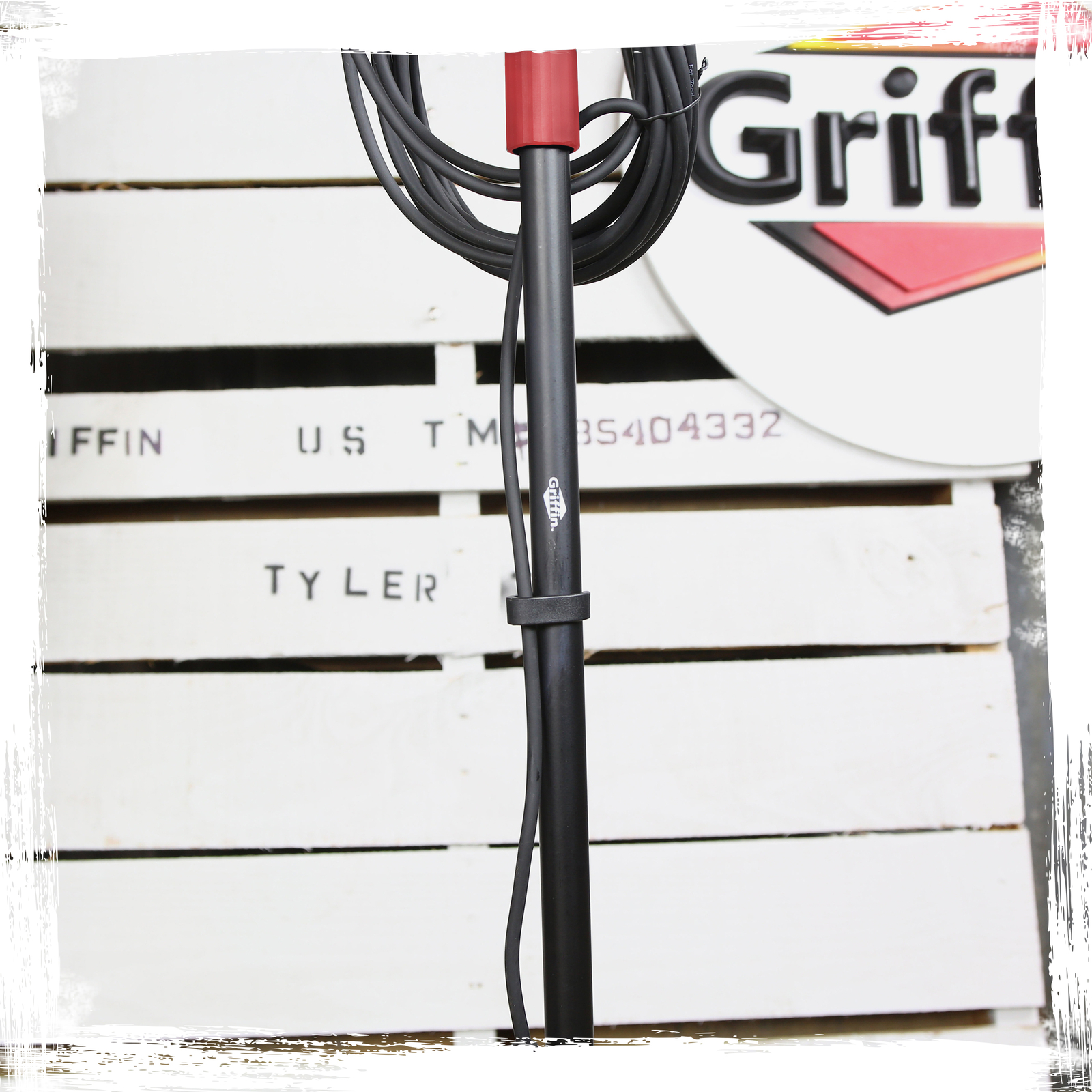 GRIFFIN Microphone Boom Arm Stand 2-PACK Holder XLR Cable Mic Clip Studio Stage