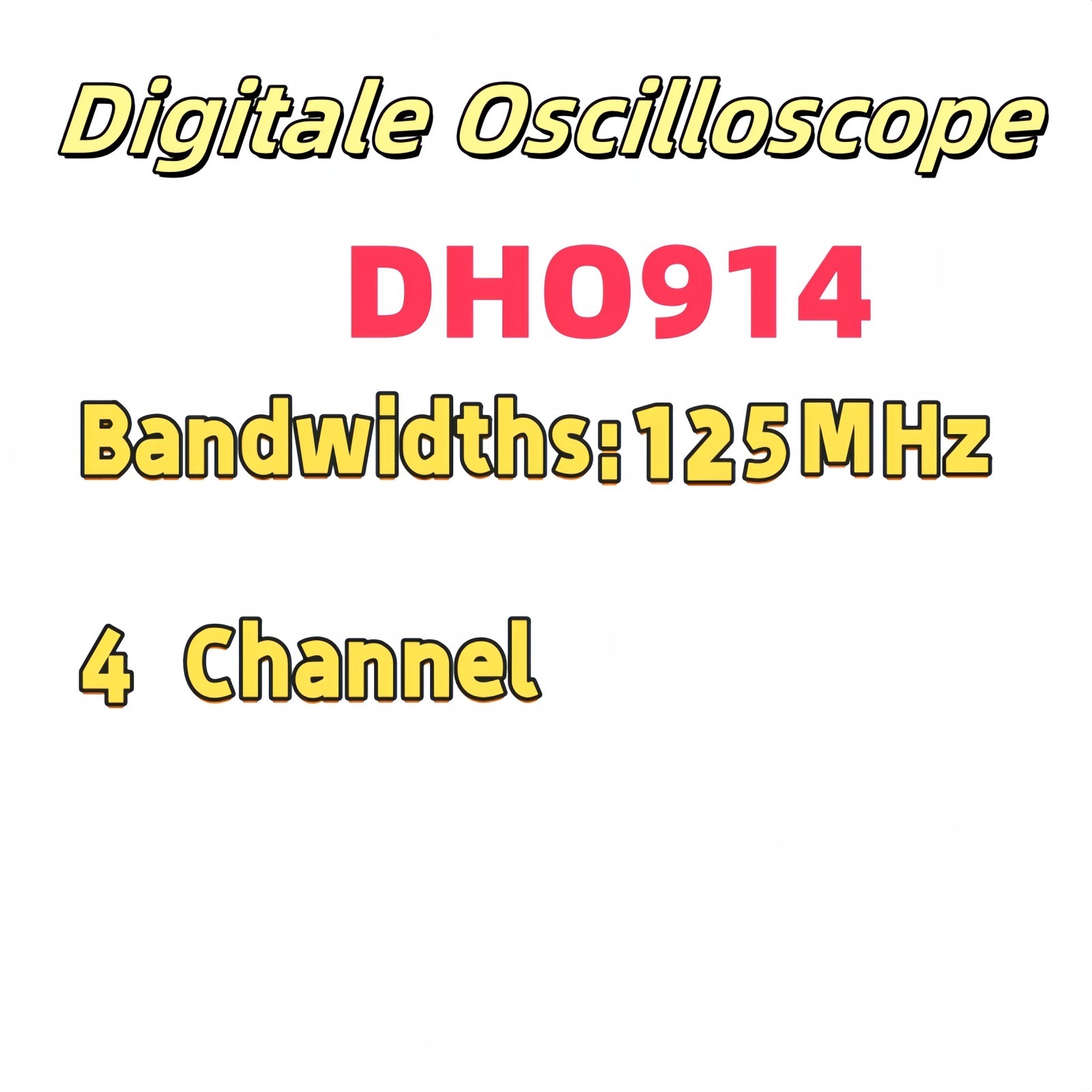 RIGOL Digital Oscilloscope DHO900 Series DHO914 DHO914S DHO924 DHO924S
