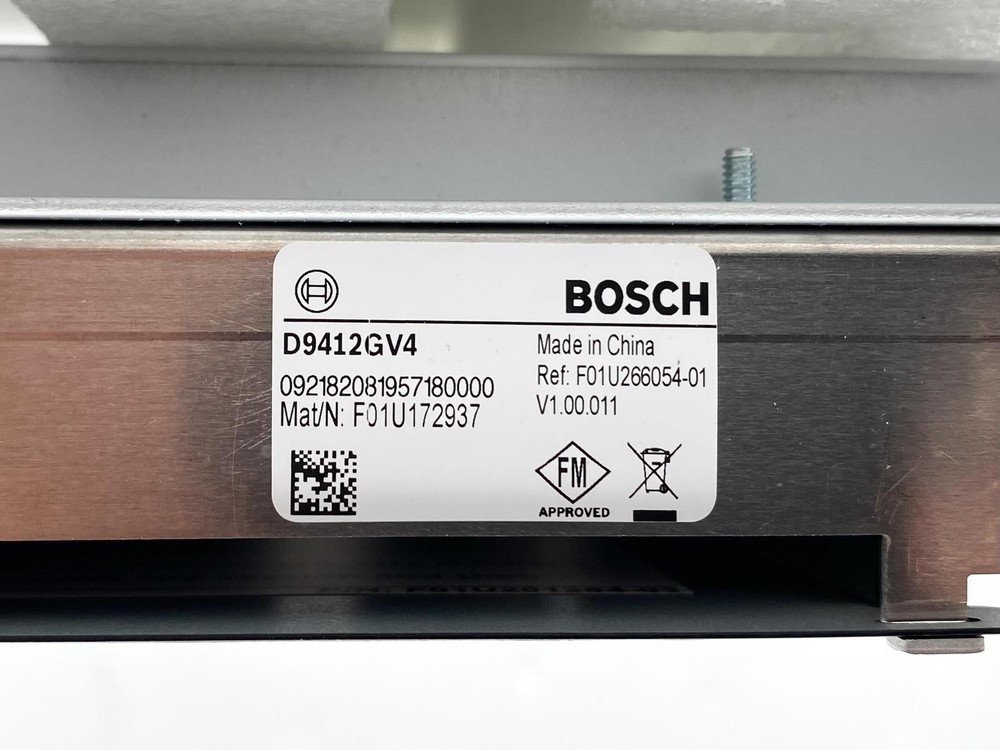 BOSCH D9412GV4 SECURITY CONTROL PANEL