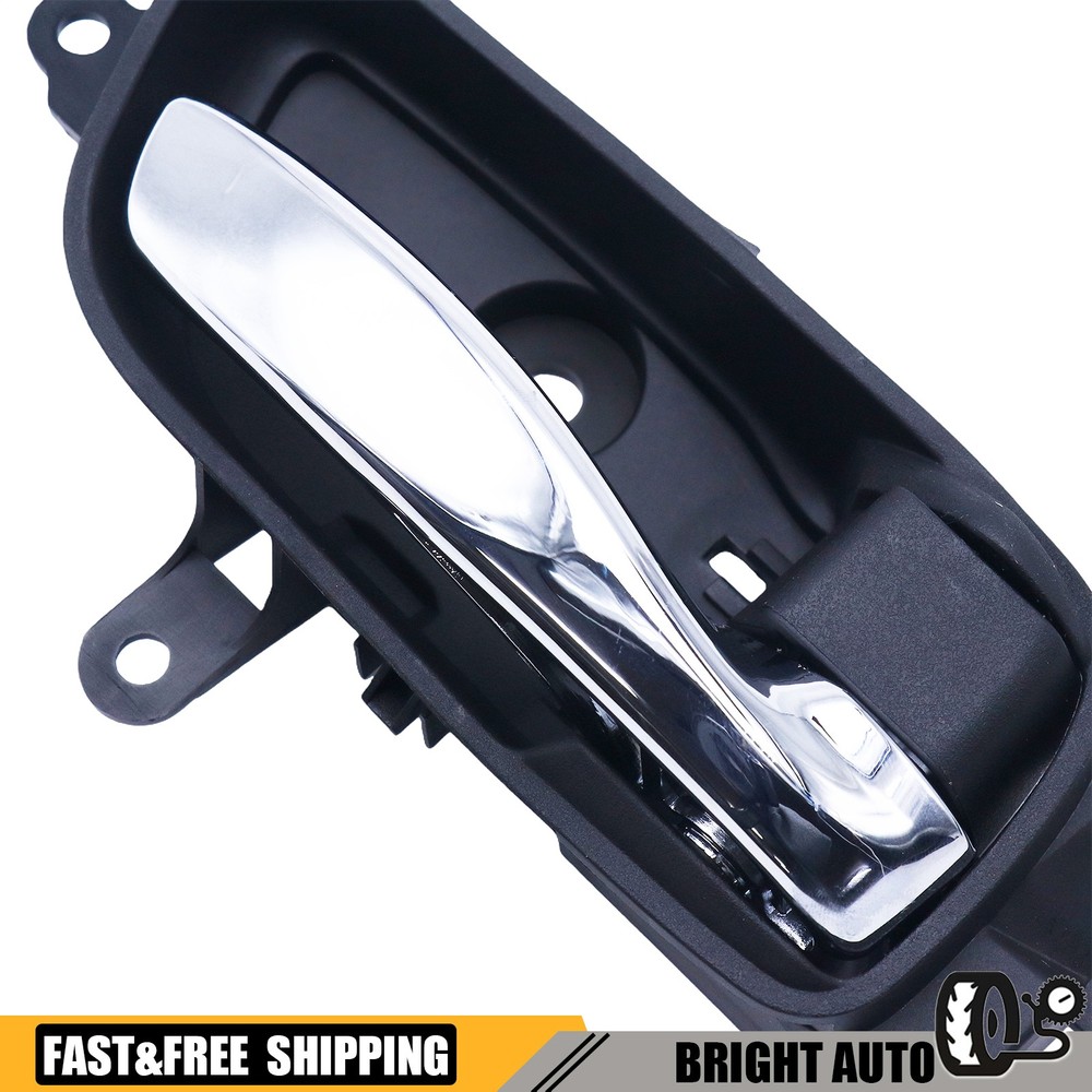 Pair Inside Interior Door Handle For 13-18 Nissan Altima Pathfinder Black