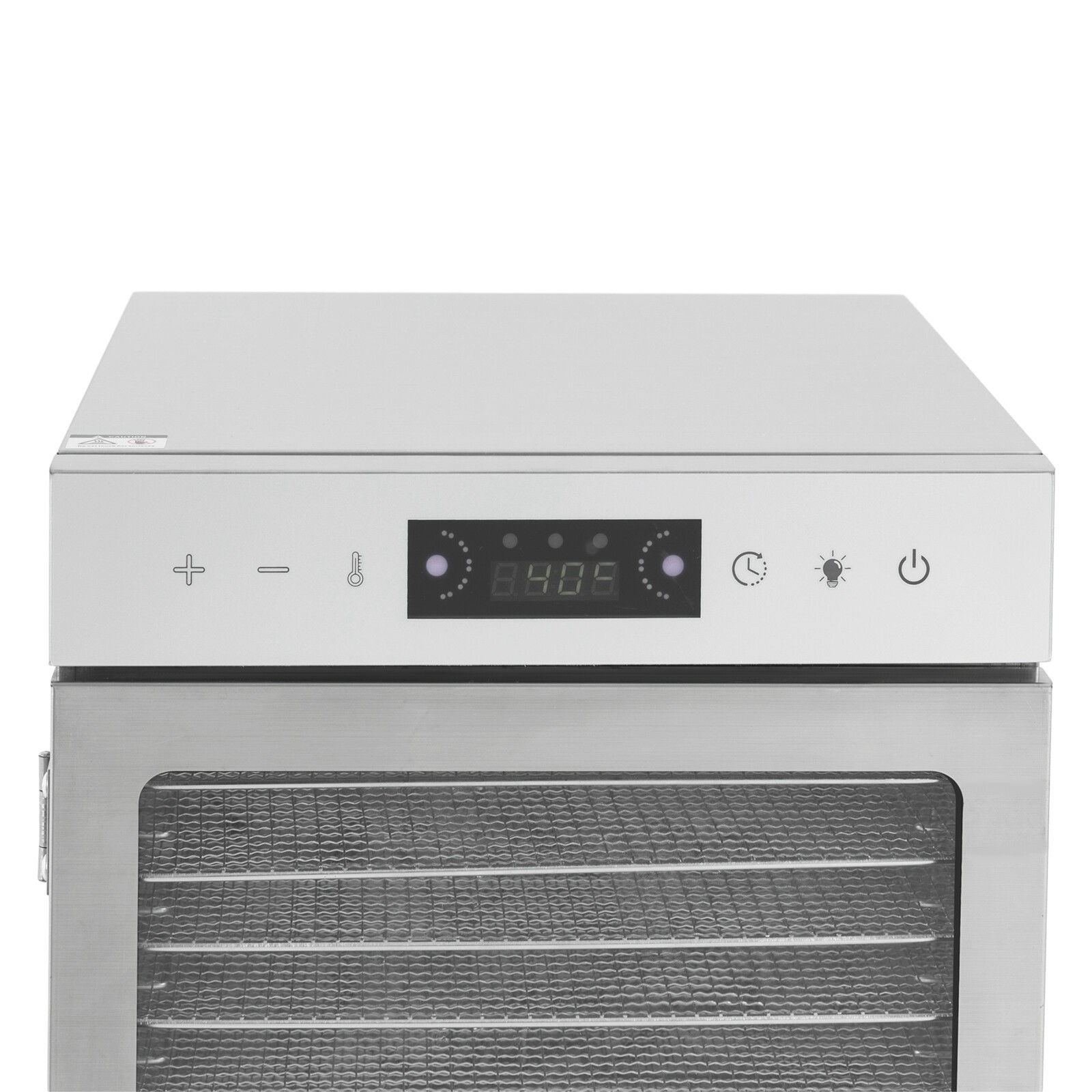 Commercial Dehydrator 18 Stainless Steel Trays Fruit Vegetable Food Dry Machine