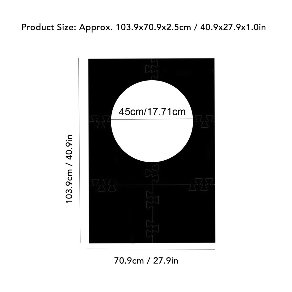 Dartboard Surround Wall Protector Widely Compatible Dartboard Backboard For CH