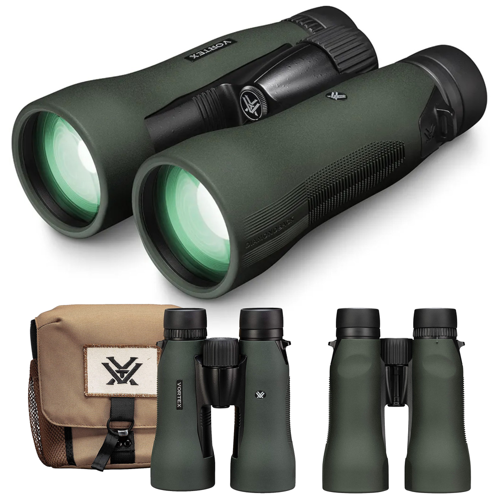 Vortex Optics Diamondback HD 15x56 Binocular with Free Camo Digital Hat Bundle