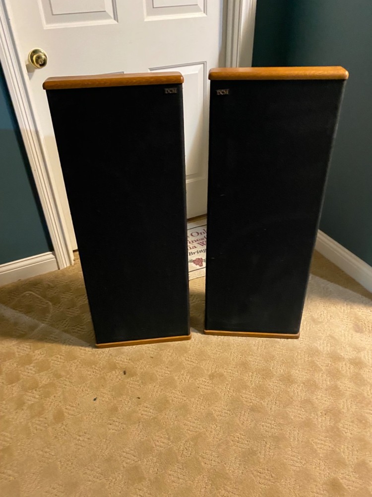 DCM Time Frame TF400 Vintage Stereo Imaging Speakers Pair..PICKUP ONLY..READ