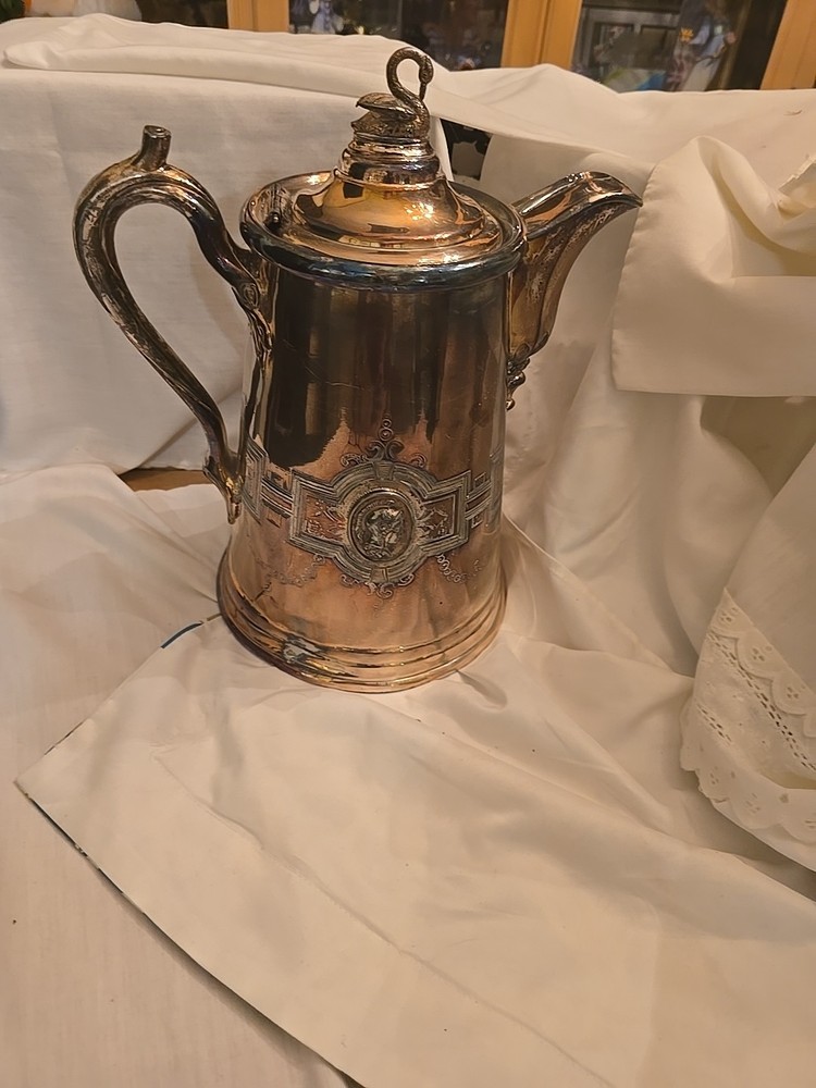 1858 Meriden Brittania Co Silverplate Pitcher