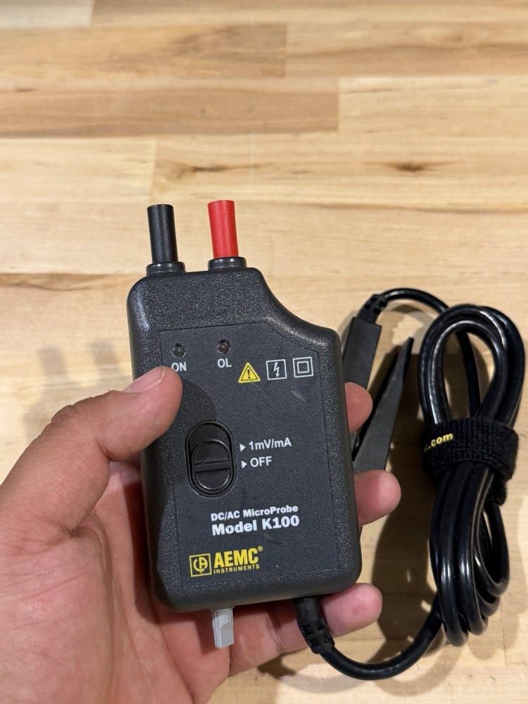 AEMC MODEL K100 DC/AC MICROPROBE (TESTED) NEW / SHIPS FAST