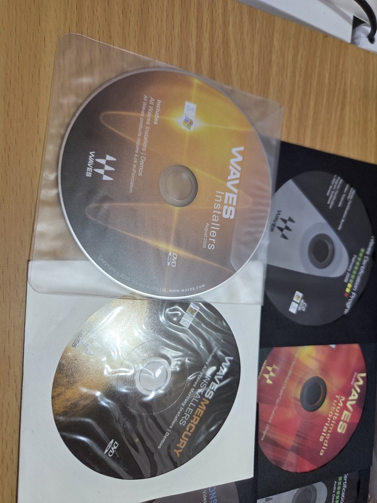 Waves Audio Rare Certification Program Training Course - Physical Box + 6 Discs