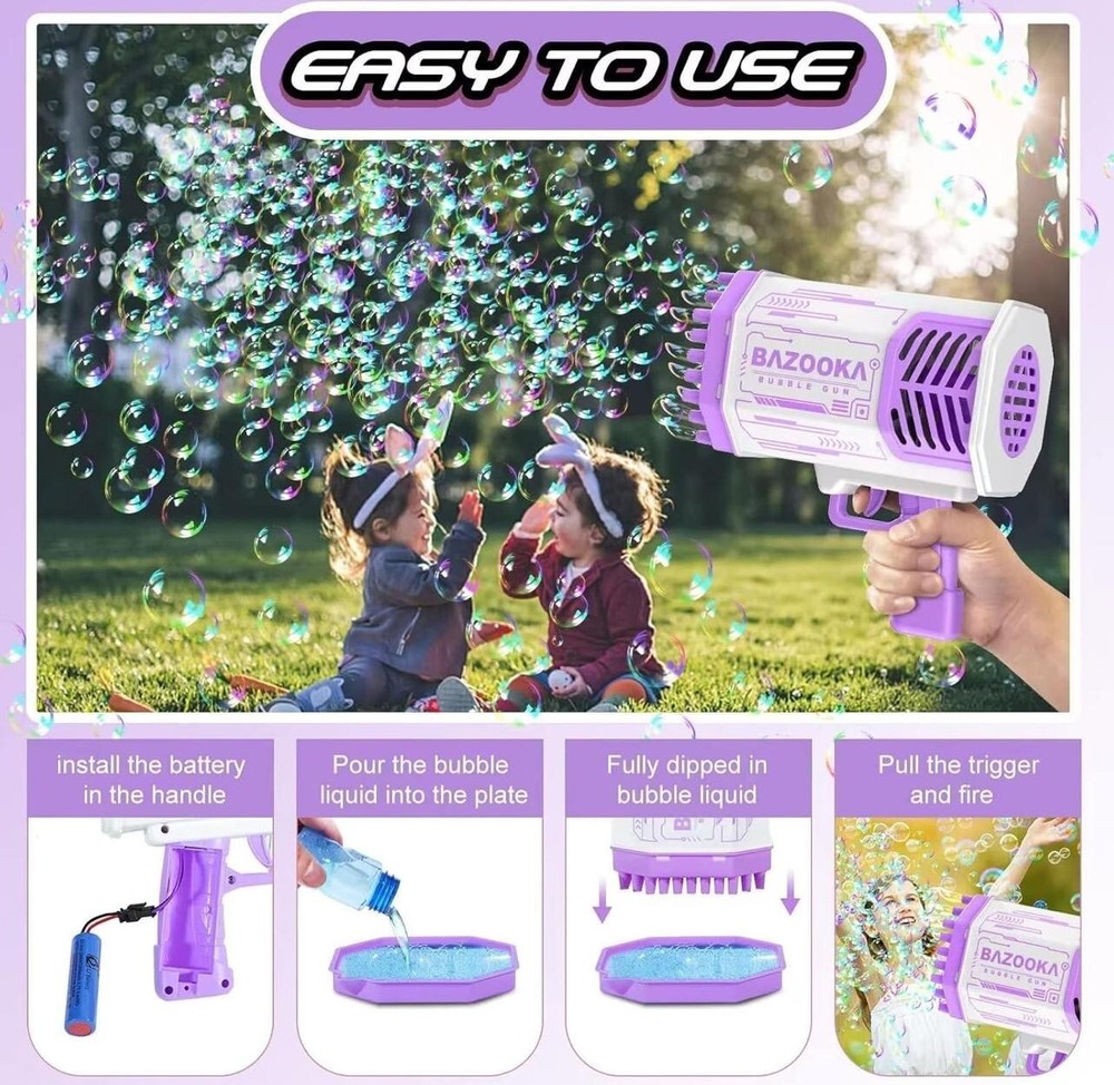 bubble gun toy