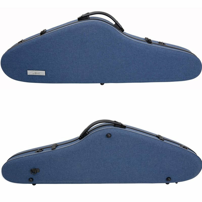 Violin Case, Ultra Light, Waterproof Case with Hydrometer, Aileen RED