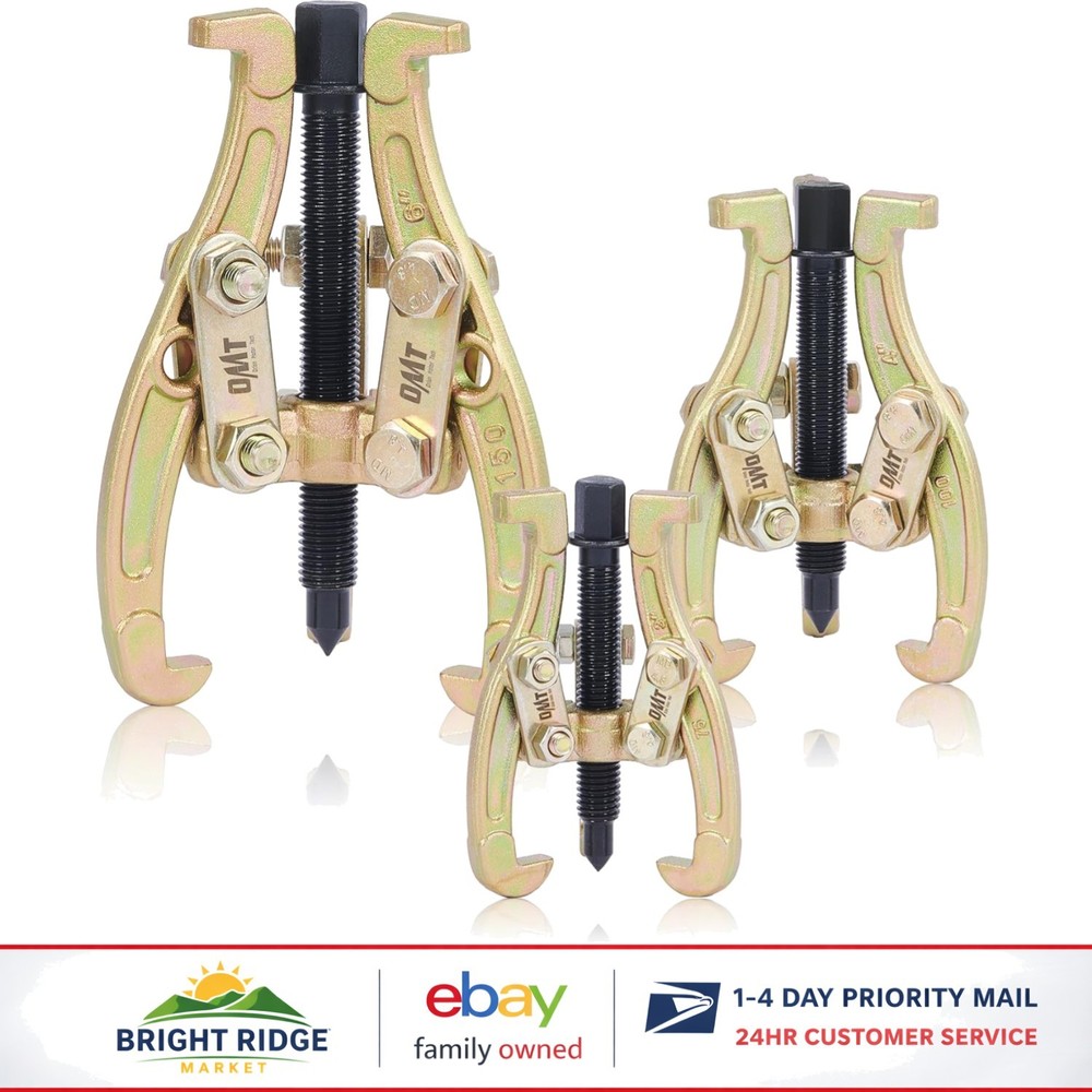 Versatile Gear Puller Set with Heavy Duty Build for Multiple Applications