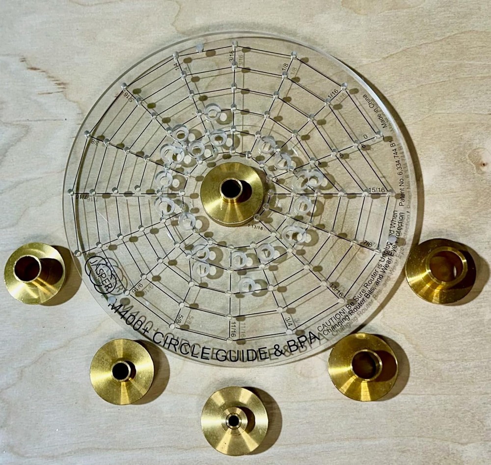 Jasper 400+ XL Universal Base Plate & Circular Cutting Guide for Precision Cuts