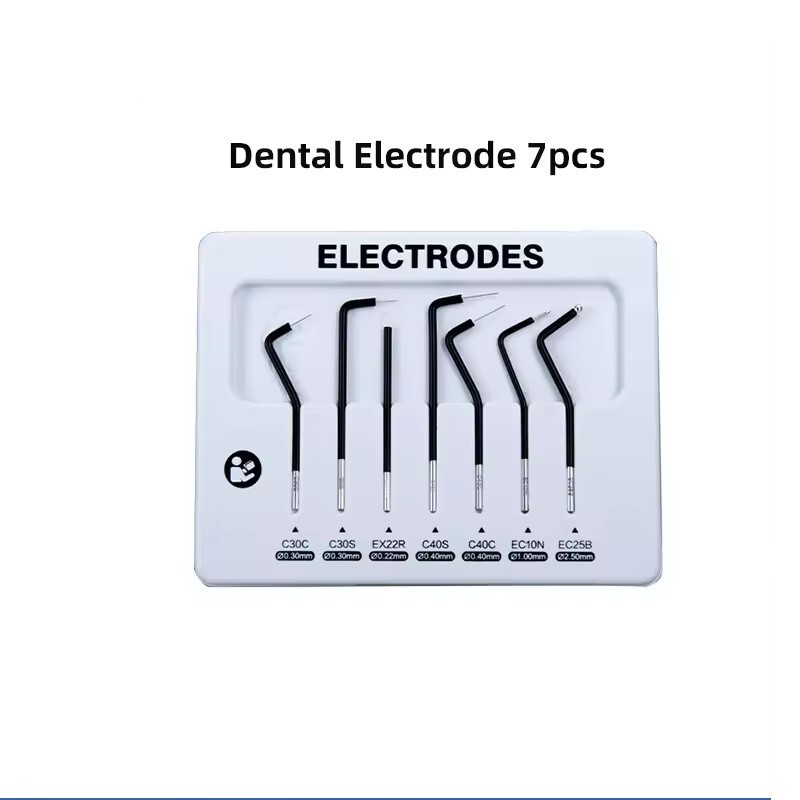 7Pcs/set Dent Electrosurgery Tips Electrode Tips for Oral Surgery Reusable