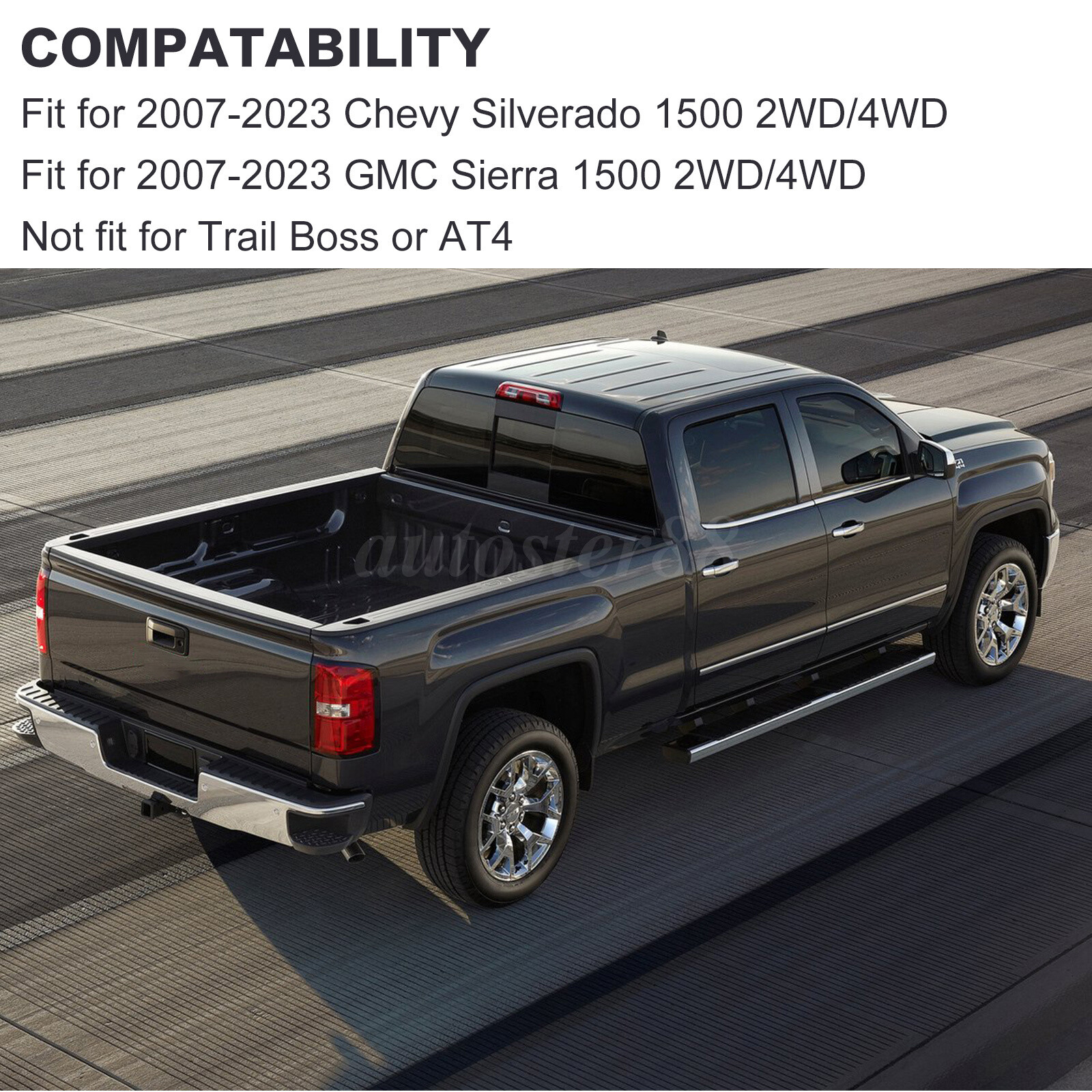 3" Front +3" Rear Leveling lift kit Fit For 2007-2024 Chevy Silverado GMC Sierra