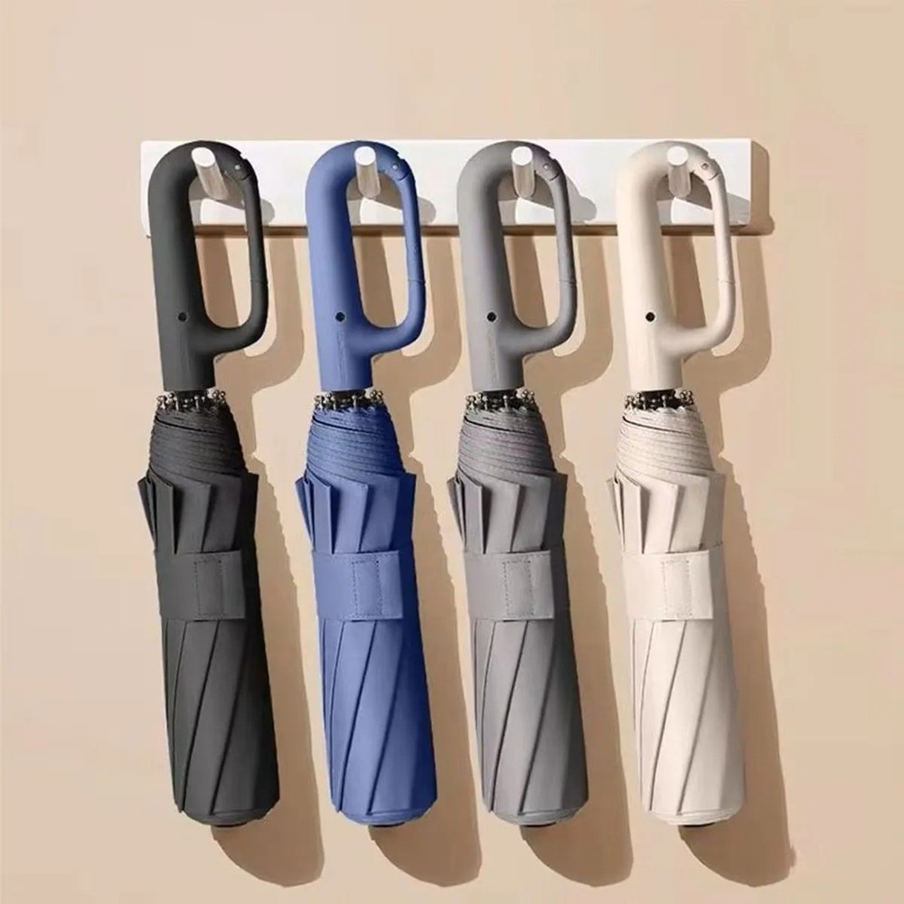 20 Bones Windproof Strong 105CM Reinforced Automatic Folding Umbrella