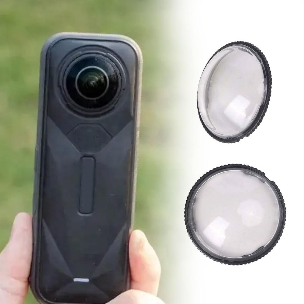 2 Pack PC Lens Protector for Insta360 X5 Camera Designed for Optimal for