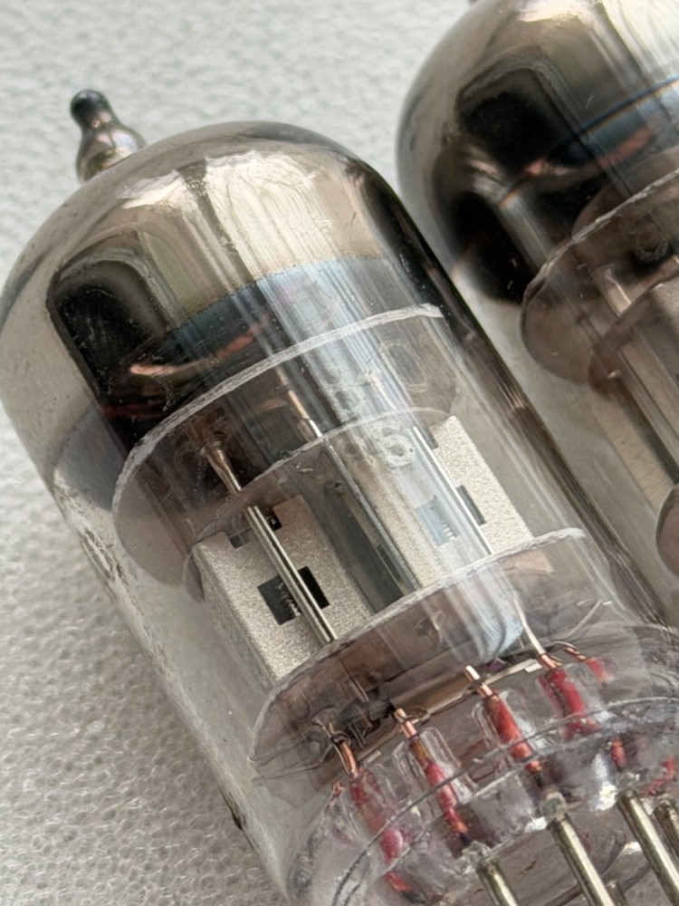 2 PCS 6N2P-EV-OS (6Н2П-ЕВ-ОС, 6CC41) / NEW / BATCH / SILVER SHIELD / US STOCK