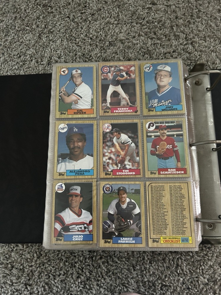 Baseball Card Album