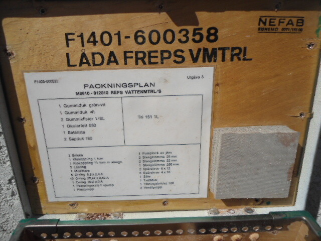 Swedish Army Small Storage Box