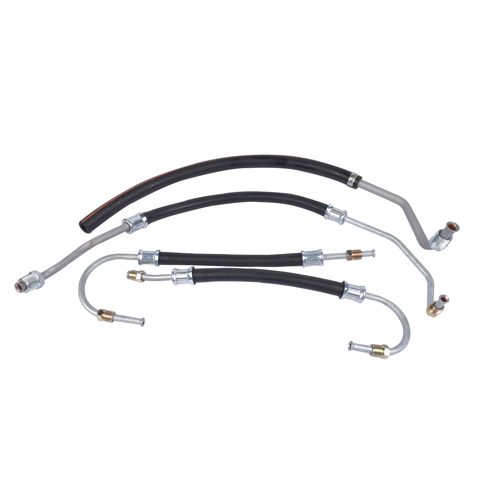 For 1963-1979 Corvette Small Block Steering Valve Cylinder Ram Hose Kit NO CORES