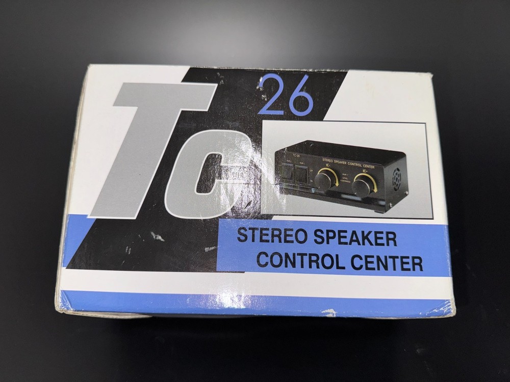 TC-26 Stereo Speaker Control Center