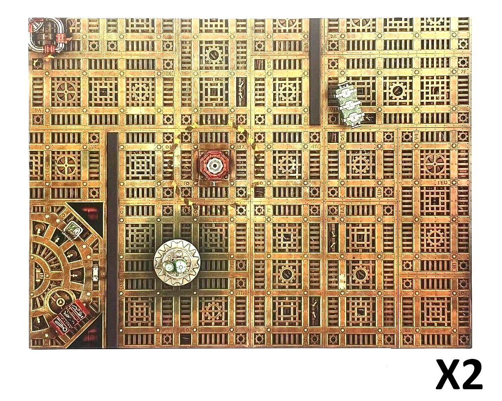 2 Game Boards, all terrain from Warhammer 40K Ultimate Edition Starter Set