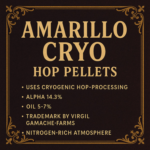 YCHHops Amarillo® Cryo Hop Pellets 1 oz