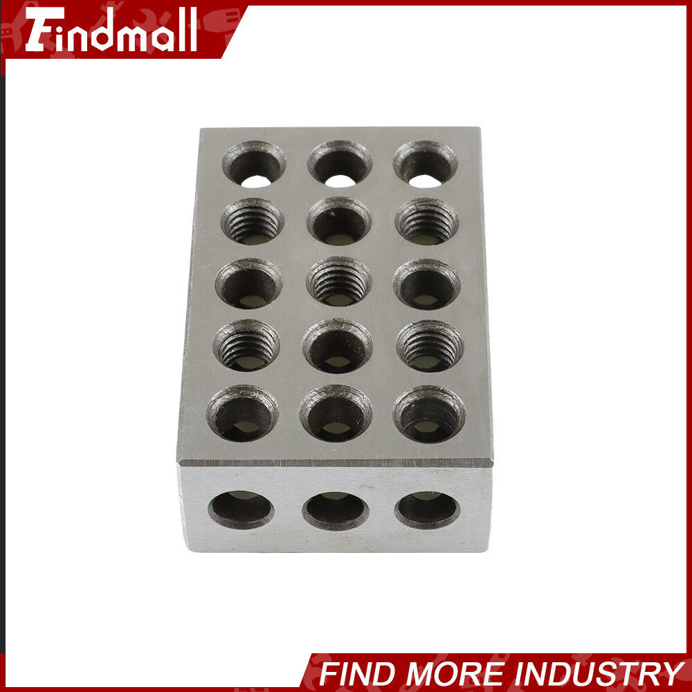 5 MATCHED PAIRS ULTRA PRECISION 1-2-3 BLOCKS 23 HOLES .0001" MACHINIST 123