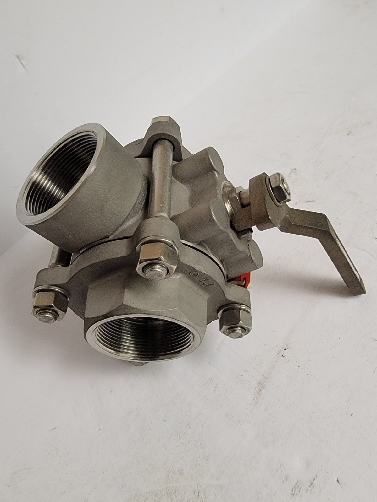 PBM 2" THREE WAY BALL VALVE.  SP-H-17-3. NEW.