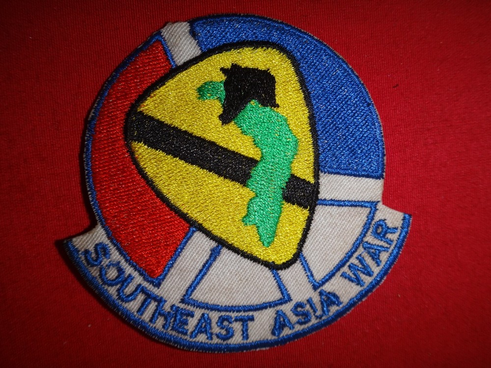 US 1st Cavalry Division SOUTHEAST ASIA WAR Vietnam War Patch
