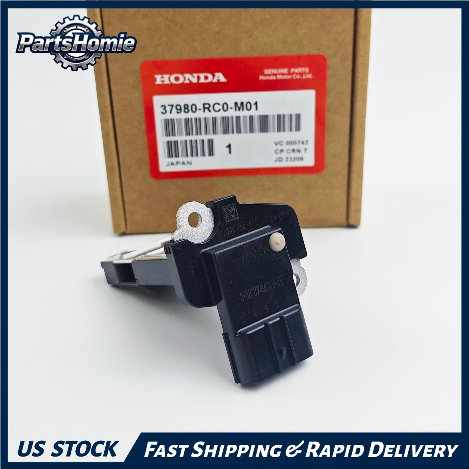 OEM Mass Air Flow Sensor 37980-RC0-M01 for 10-25 Honda Acura Odyssey Pilot CR-Z