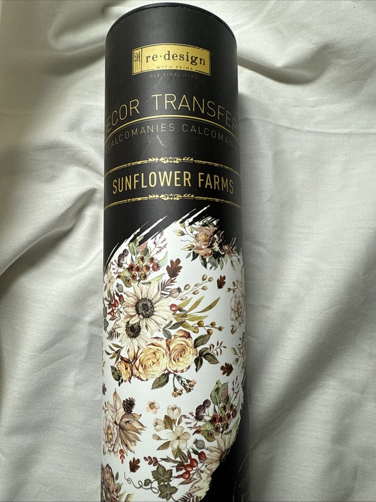 Sunflower Farms Decor Transfer - Redesign With Prima