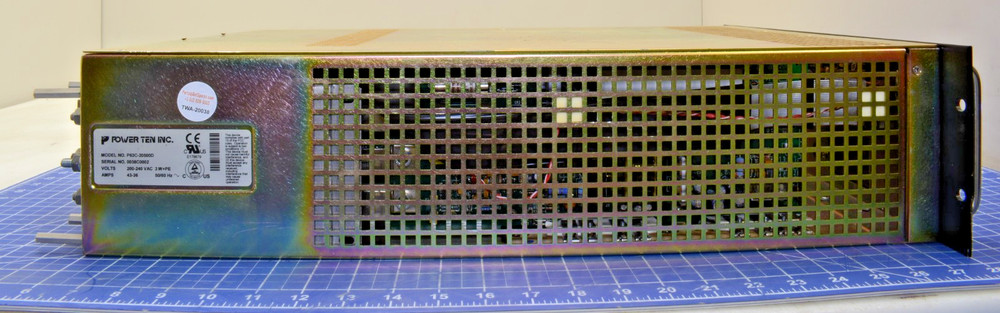 P63C-20500D / VARIABLE DC POWER SUPPLY / POWER TEN INC