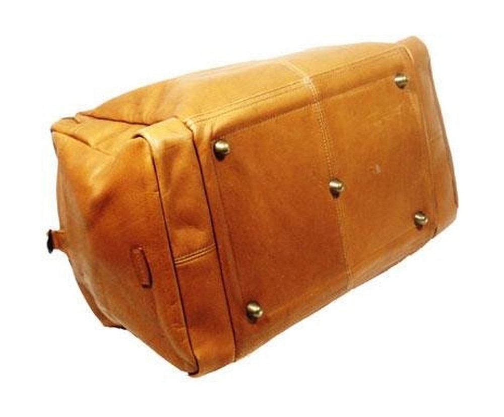 Dorado Vaquetta Leather 18" Duffel - Caf‚